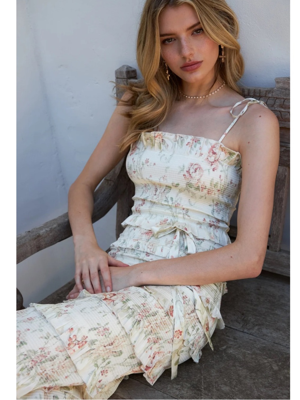 V. Chapman THE LILY DRESS IN CARMEL VALLEY ROSE